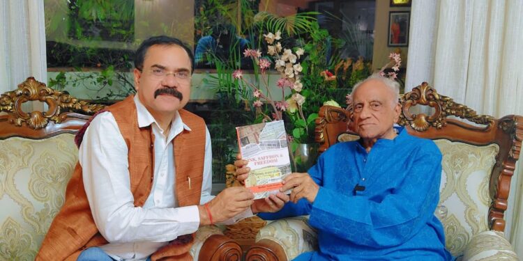 “INK, SAFFRON & FREEDOM”: A special event, Chief Guest Sah-Sarkaryavah of Rashtriya Swayamsevak Sangh Dr. Krishna Gopal