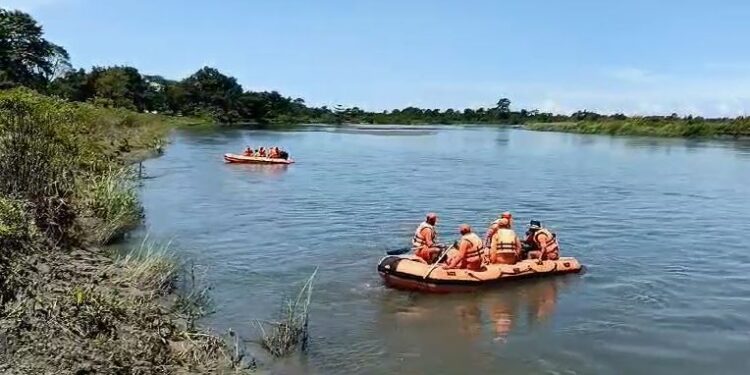 নদীত গা ধুবলৈ গৈ নিখোজ হোৱা চাৰিওজন ছাত্ৰৰে মৃতদেহ উদ্ধাৰ; শোকস্তব্ধ শদিয়াবাসী