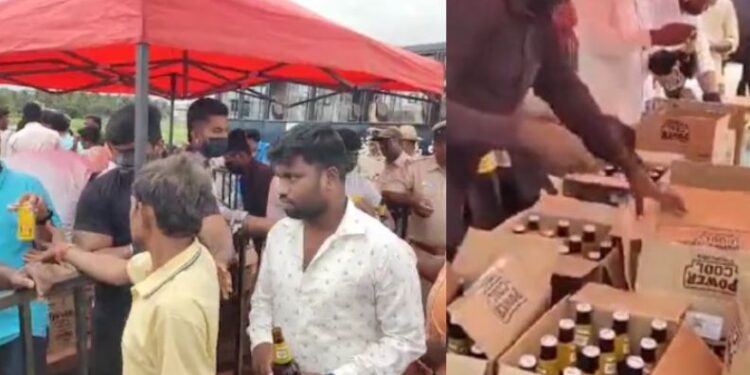 জয়ৰ আনন্দত আয়োজিত পাৰ্টীত বিতৰণ বিয়েৰ-হুইস্কী; বিজেপি সাংসদৰ কাণ্ডত তীব্ৰ প্ৰতিক্ৰিয়া