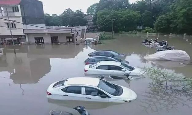 গুজৰাটত ভয়ংকৰ বানপানী: গভীৰ পানীলৈ নামি গ’ল ৰবীন্দ্ৰ জাদেজাৰ পত্নী