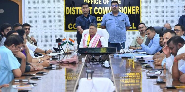 কমতাপুৰ স্বায়ত্ত শাসিত পৰিষদৰ সীমা নিৰ্ধাৰণ সম্পৰ্কে দল-সংগঠনৰ সৈতে বৈঠক মন্ত্ৰী পীযূষ হাজৰিকাৰ
