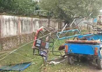 ধুবুৰীত ভয়ংকৰ দুৰ্ঘটনা; মালবাহী ট্ৰাকৰ খুন্দাত মৃত্যু ই ৰিক্সা চালকৰ