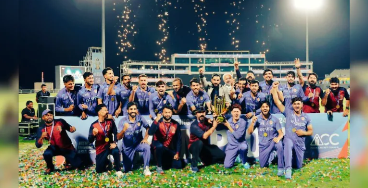 আফগানিস্তানে ৰচিলে ইতিহাস; প্ৰথমবাৰৰ বাবে জয়ী হ’ল ইমাৰ্জিং এছিয়া কাপ