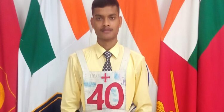 নেচনেল ডিফেঞ্চ একাডেমী পৰীক্ষাত সফলতাৰে উত্তীৰ্ণ মহম্মদ আবু হাছমিউদ দোজা