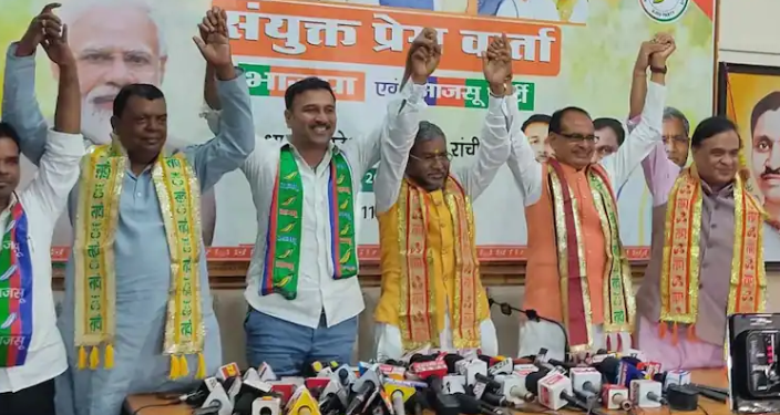 ঝাৰখণ্ডত আসন ভাগ-বাটোৱাৰা সম্পূৰ্ণ; ৬৮ খন আসনত যুঁজ দিব বিজেপিয়ে
