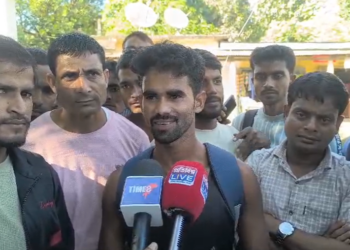 অসম আৰক্ষীৰ শাৰীৰিক পৰীক্ষাত খাদেম আলীয়ে গঢ়িলে অভিলেখ