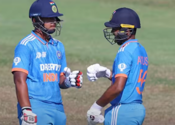 IPLৰ সৰ্বকনিষ্ঠ কোটিপতি বৈভৱে পুনৰ দেখুৱালে বেটিং পৰাক্ৰম