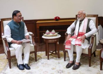 আজি নতুন দিল্লীত প্ৰধানমন্ত্ৰীক মোদীক সাক্ষাৎ মুখ্যমন্ত্ৰী ড০ হিমন্ত বিশ্ব শৰ্মাৰ