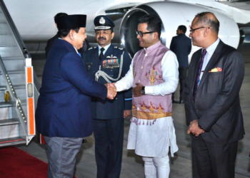 গণতন্ত্ৰ দিৱস উপলক্ষে নতুন দিল্লীত ইণ্ডোনেচিয়াৰ ৰাষ্ট্ৰপতি