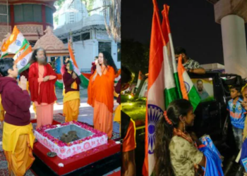 ভাৰত-পাকিস্তানৰ হাইভল্টেজ মেচ; ঠায়ে ঠায়ে অনুৰাগীৰ পূজা-অৰ্চনা