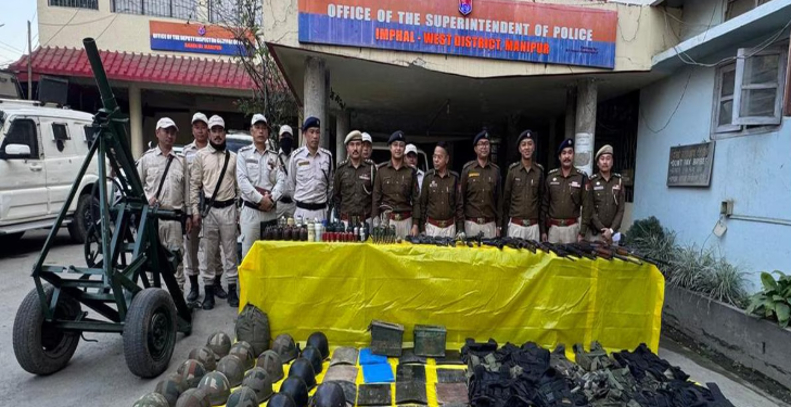 ৰাষ্ট্ৰপতি শাসনৰ পিছতেই মণিপুৰলৈ আহিল ভাল খবৰ; বৃহৎ অস্ত্ৰধাৰী দলৰ আত্মসমৰ্পণ