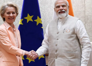ইউৰোপীয় আয়োগৰ সভানেত্ৰীৰ সৈতে দেশৰ প্ৰধানমন্ত্ৰী নৰেন্দ্ৰ মোদী
