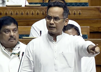 ব্ৰহ্মপুত্ৰৰ ওপৰত চীনে নিৰ্মাণ কৰা বান্ধ দেশৰ নিৰাপত্তাৰ প্ৰতি ভয়াৱহ ভাবুকি : লোকসভাত গৌৰৱ গগৈ