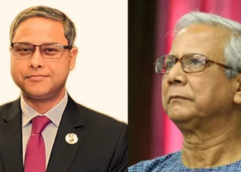 বাংলাদেশৰ ৰাষ্ট্ৰদূত উদঙালে মহম্মদ ইউনুছৰ মুখা! ক’লে- ‘সোনকালে মুখা খোল খাই আছে’