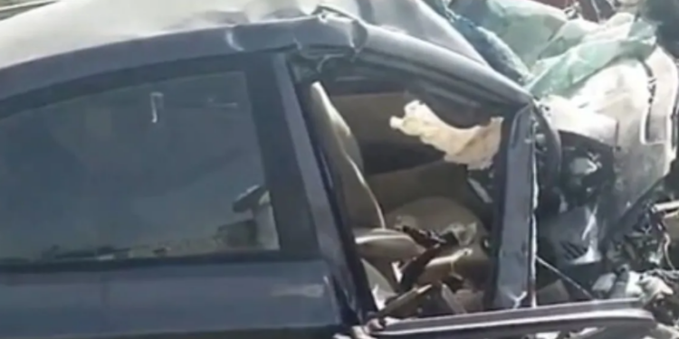 ৰাষ্ট্ৰীয় ঘাইপথত ভয়ংকৰ পথ দুৰ্ঘটনা; এটা পৰিয়ালৰে ৫ জন সদস্যৰ মৃত্যু