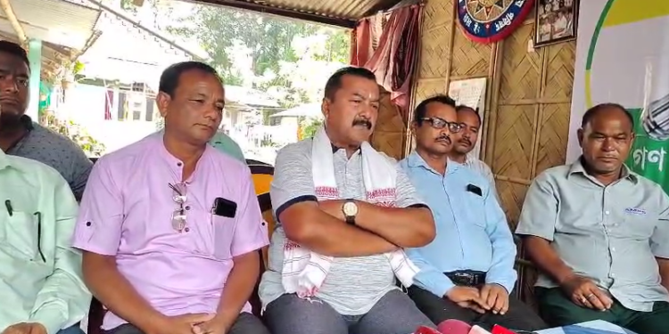 বিটিচি পৰিষদীয় নিৰ্বাচনত কোনো দলৰ সৈতে মিত্ৰতা নকৰে গণ সুৰক্ষা পাৰ্টীয়ে