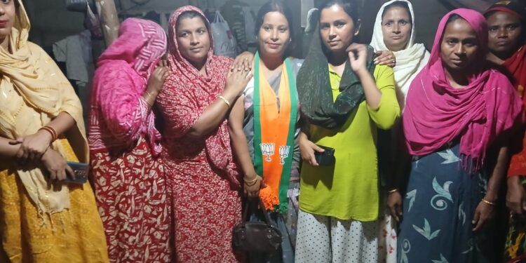 পঞ্চায়ত নিৰ্বাচন; ৩৪ নং চহৰীয়া গাঁও পঞ্চায়তত বিজেপিৰ আগ্ৰাসী প্ৰচাৰ