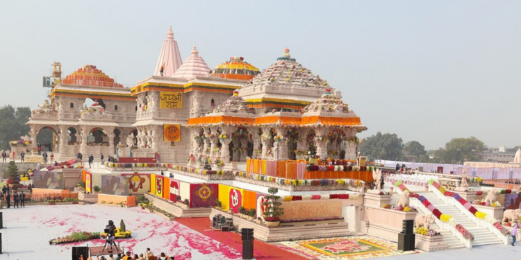 ৰাম মন্দিৰক বোমাৰে উৰুৱাই দিয়াৰ ধমক; এজাহাৰ দাখিল