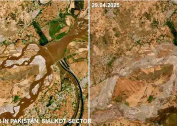 শুকাবলৈ লৈছে পাকিস্তান! উপগ্ৰহৰ ছবিত দেখা গ’ল ভাৰতৰ জল আক্ৰমণৰ প্ৰভাৱ