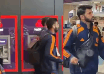 টেষ্ট শৃংখলাৰ প্ৰথমখন টেষ্টৰ বাবে লীডছত উপস্থিত ভাৰতীয় দল