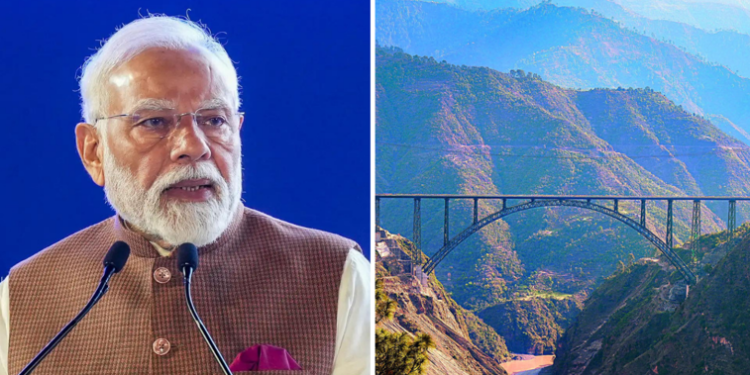 আজি ভাৰতীয়ৰ বাবে মুকলি হ’ল বিশ্বৰ সৰ্বোচ্চ ৰে’ল চেনাব দলং