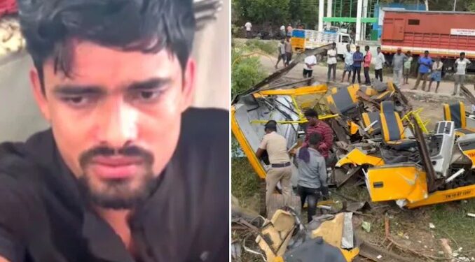 তামিলনাডু ৰে’ল দুৰ্ঘটনাৰ বাবে ভাষাক দোষাৰোপ DMKৰ এগৰাকী নেতাৰ