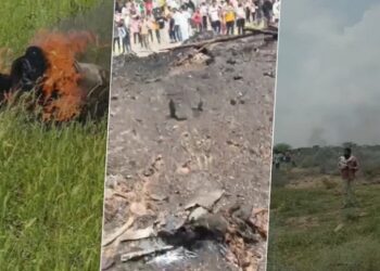 ৰাজস্থানত যুঁজাৰু বিমান দুৰ্ঘটনাগ্ৰস্ত; পাইলটসহ দুজনৰ মৃত্যু