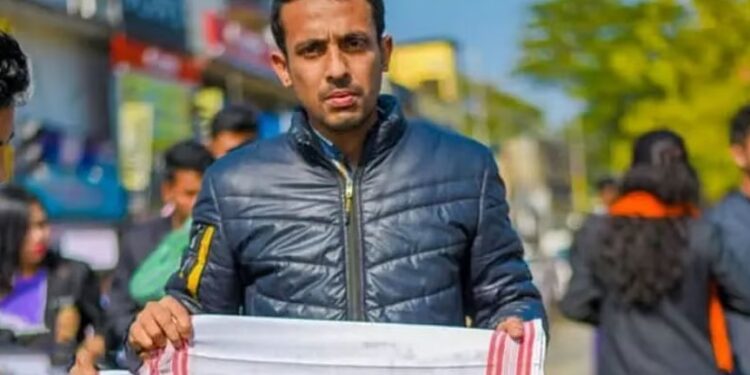 উজনিৰ পৰা মিঞা খেদা আন্দোলনৰ গুৰি ধৰোতা শৃংখল চলিহাক সংগঠনৰ পৰা সাময়িক বিৰতি