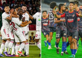 DHFCক ৬-১ ব্যৱধানত পৰাস্ত কৰি ক্ৰমাগত দ্বিতীয়বাৰৰ বাবে ডুৰাণ্ড কাপৰ খিতাপ দখল NEUFCৰ