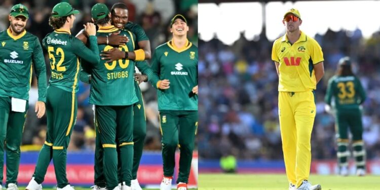 অষ্ট্ৰেলিয়াক পৰাস্ত কৰি বিশেষ অভিলেখ গঢ়িলে দক্ষিণ আফ্ৰিকাই