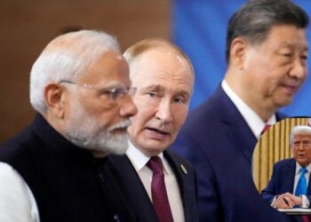 আজি SCO শীৰ্ষ সন্মিলনৰ একেখন মঞ্চত মোদী-জিনপিং-পুটিন