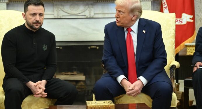 অন্ত পৰিব যুদ্ধৰ! জেলেনস্কিৰ সৈতে বৈঠকৰ অন্তত ট্ৰাম্পে ক’লে- ‘মই অত্যন্ত সুখী, ৰাছিয়াৰ ৰাষ্ট্ৰপতিৰে মই আলোচনা কৰিছিলো, অতি সোনকালে…’