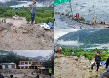 হিমাচলৰ বহুঠাইত ডাৱৰ বিস্ফোৰণ, ভূমিস্খলনৰ বাবে বিপদ বৃদ্ধি