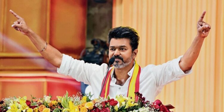 বিধানসভা নিৰ্বাচনত BJP-DMKৰ সৈতে মিত্ৰতা নহয় : TVK প্ৰধান বিজয় থালাপতিৰ ঘোষণা