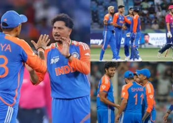 বলিং বিক্ৰমত দিশহাৰা UAE; মাত্ৰ ৪.৩ অভাৰতে বিজয় সাব্যস্ত ভাৰতৰ