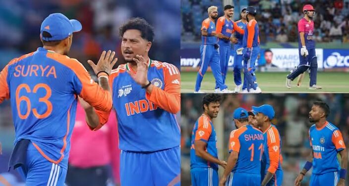 বলিং বিক্ৰমত দিশহাৰা UAE; মাত্ৰ ৪.৩ অভাৰতে বিজয় সাব্যস্ত ভাৰতৰ