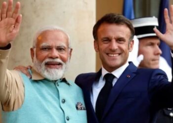 ফ্ৰান্সৰ ৰাষ্ট্ৰপতি মেক্ৰনৰ সৈতে ফোনযোগে বাৰ্তালাপ প্ৰধানমন্ত্ৰী মোদীৰ