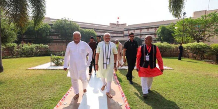 আৰ এছ এছৰ শতবাৰ্ষিকী অনুষ্ঠানৰ মুখ্য অতিথি প্ৰধানমন্ত্ৰী নৰেন্দ্ৰ মোদী