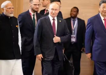 SCOৰ শীৰ্ষ সন্মিলনত আকৰ্ষণীয় দৃশ্য; মোদী,পুটিন,জিনপিং,শ্বাহবাজক দেখা যায় একেটা ফ্ৰেমতে