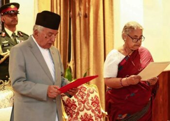 নৱনিৰ্বাচিত ৰাষ্ট্ৰপতিৰ শপতগ্ৰহণৰ পিছতেই সাধাৰণ নিৰ্বাচনৰ দিন ঘোষণা নেপালত