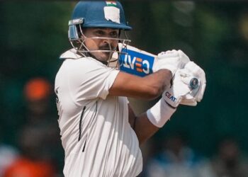 অষ্ট্ৰেলিয়া এ’ৰ বিৰুদ্ধে খেলিবলগীয়া দুখন মেচৰ বাবে ভাৰতীয় দলৰ অধিনায়ক শ্ৰেয়াছ আয়াৰ