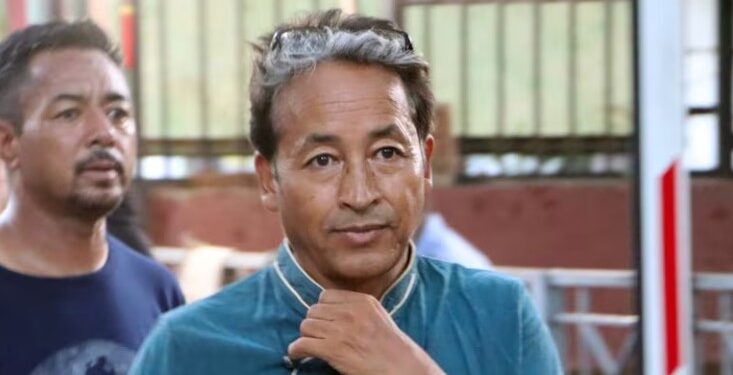 লাডাখৰ বিশেষ পৰিৱেশ কৰ্মী সোনম ৱাংচুকক গ্ৰেপ্তাৰ
