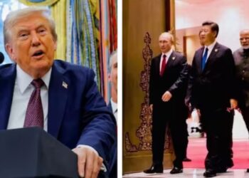 ট্ৰাম্পৰ ডাঙৰ মন্তব্য- ‘ভাৰত আৰু ৰাছিয়াক অন্ধকাৰময় চীনৰ হাতত হেৰুৱাই পেলালো’