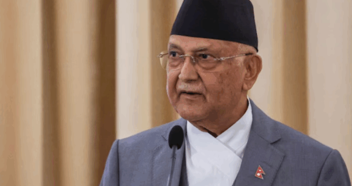 অভ্যুত্থানৰ পিছত প্ৰথমবাৰৰ বাবে ৰাজহুৱা মঞ্চত নেপালৰ প্ৰাক্তন প্ৰধানমন্ত্ৰী কে পি শৰ্মা অলি, ক’লে…
