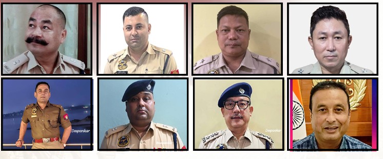 অসমৰ ৮ আৰক্ষী বিষয়ালৈ কেন্দ্ৰীয় গৃহমন্ত্ৰী দক্ষতা পদক ২০২৫