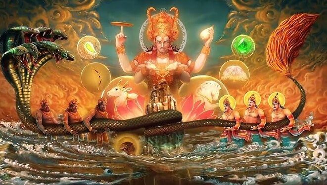 ধনতেৰাছৰ লগত সাগৰ মন্থনৰ সম্পৰ্ক কি? জানক ভগৱান ধনবন্তৰীৰ মনোমোহা কাহিনী…