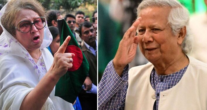 মহম্মদ ইউনুছক প্ৰাক্তন প্ৰধানমন্ত্ৰী খালেদা জিয়াই দিয়া সতৰ্কবাণী, ক’লে- ‘বাংলাদেশ সেনাৰ…..’