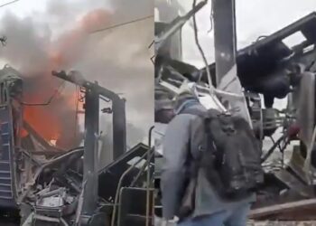 ইউক্ৰেইনৰ যাত্ৰীবাহী ৰে’লত ৰাছিয়াৰ ভয়ংকৰ আক্ৰমণ