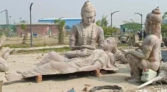 নিৰ্মাণ কৰা হৈছে এখন ভৱিষ্যৎ ৰামায়ণ উদ্যান! ৰাম দৰবাৰৰ পৰা ৰাৱণৰ বধলৈ বিশেষ আভাস…