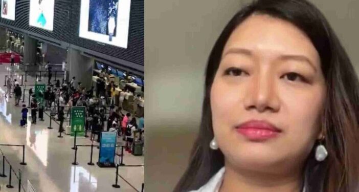 ‘অৰুণাচল প্ৰদেশ চীনৰ অংশ!’চাংহাই বিমানবন্দৰত ১৮ ঘণ্টা ধৰি আটক কৰি ৰাখে উত্তৰ-পূৱৰ যুৱতীক….